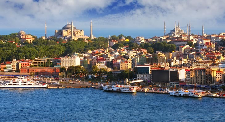 Istanbul in der Türkei